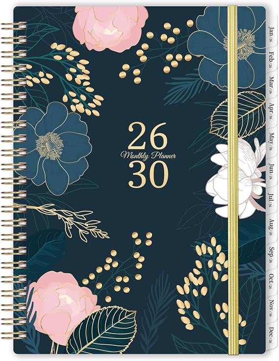 2026-2030 Monthly Planner - 5 Year Monthly Planner/Calendar 2026-2030, January 2026 - December 2030, 6.4'' x 8.5", 5 Year Calendar, 60 Months Tabs, Pocket, Holidays, Notes Pages