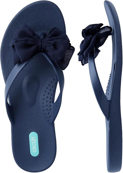 Flip Flops with Mollie Bow by Oka-B