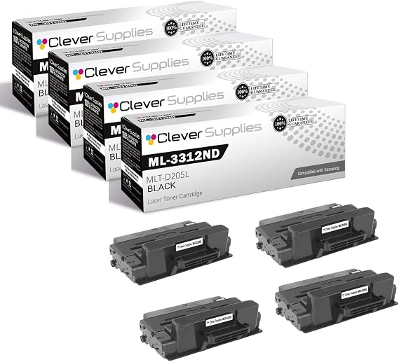 CS Compatible Toner Cartridge Replacement for Samsung ML-3312ND MLT-D205L