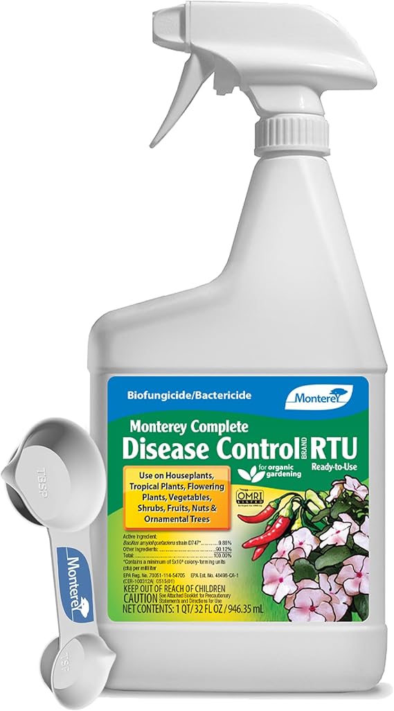 Monterey Complete Disease Control Spray, 32 oz RTU with Spoon