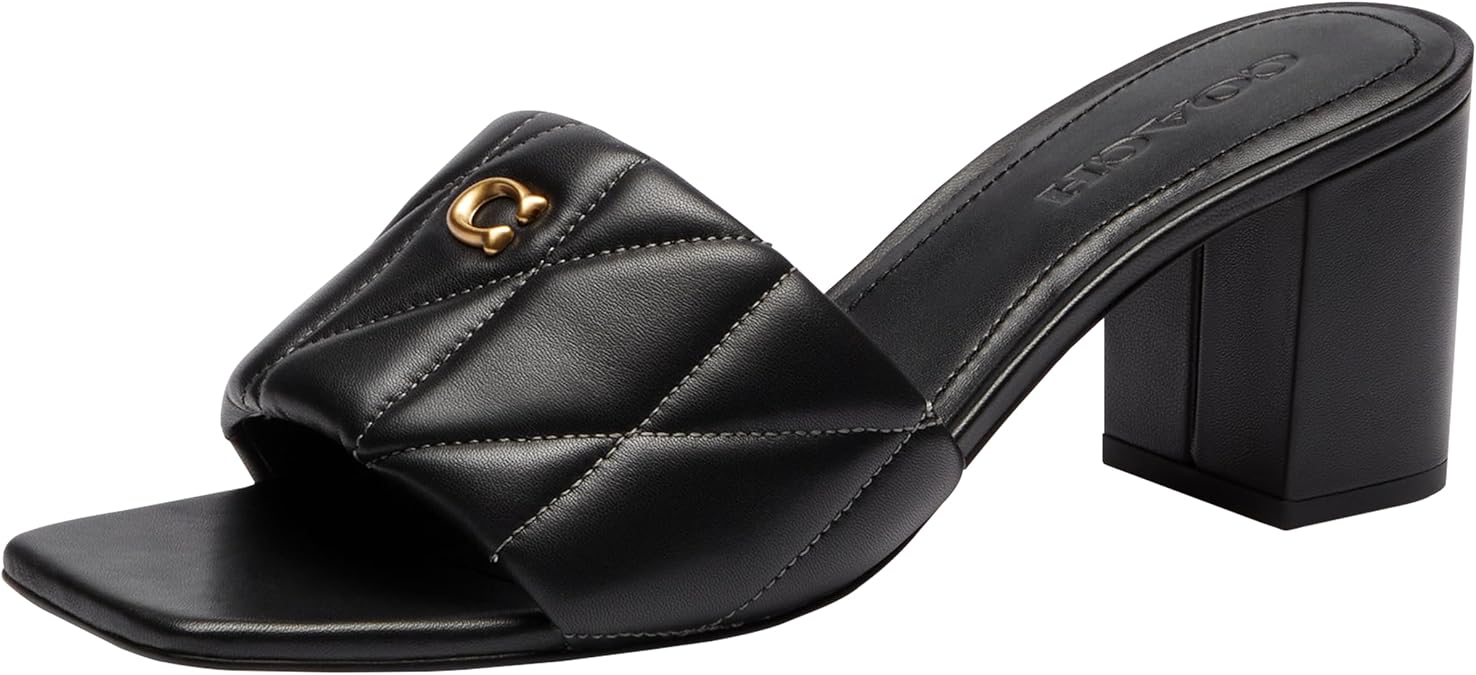 COACH Women's Holly Block Heel SandalPlatform