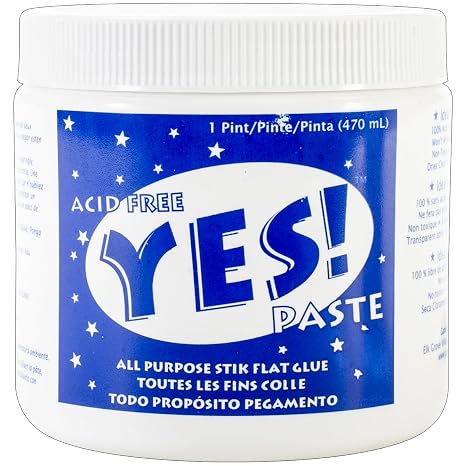 Yes! Paste Non-Toxic Water Based Glue, 19 Ounce Jar