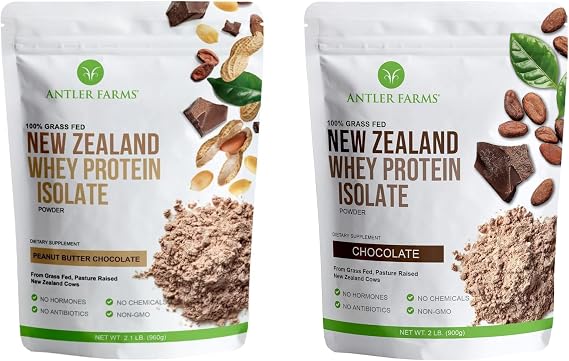 Antler Farms New Zealand Whey Protein Isolate Bundle - 2 lb