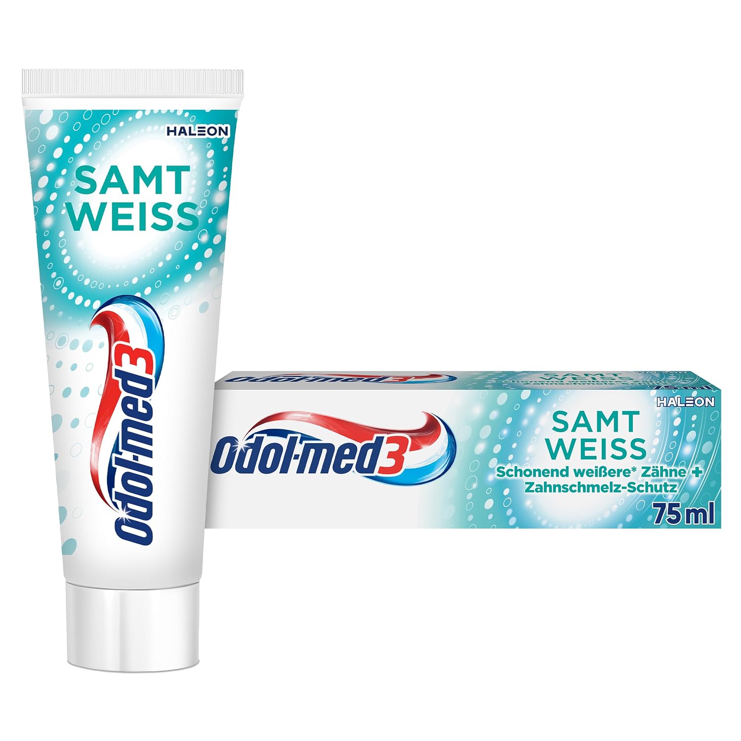 Odol-med3 velvet white toothpaste toothpaste for gently whiter  teeth  tooth enamel protection 75ml