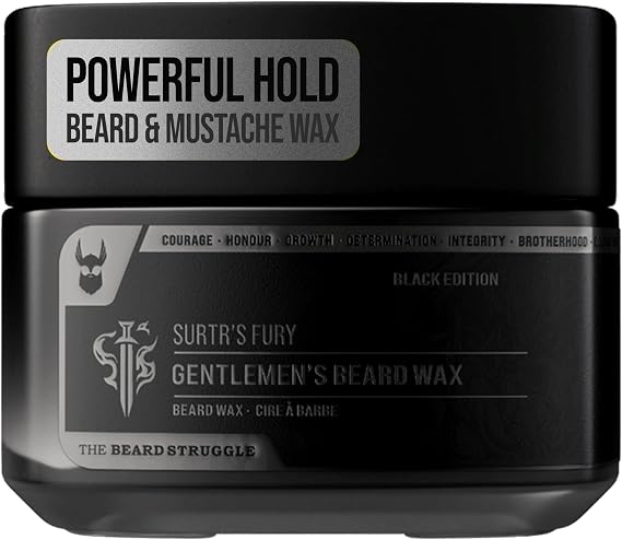 The Beard Struggle Gentlemen's Beard & Moustache Wax, Surtr's Fury