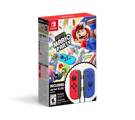 Super Mario PartyTM + Red & Blue Joy-ConTM Bundle