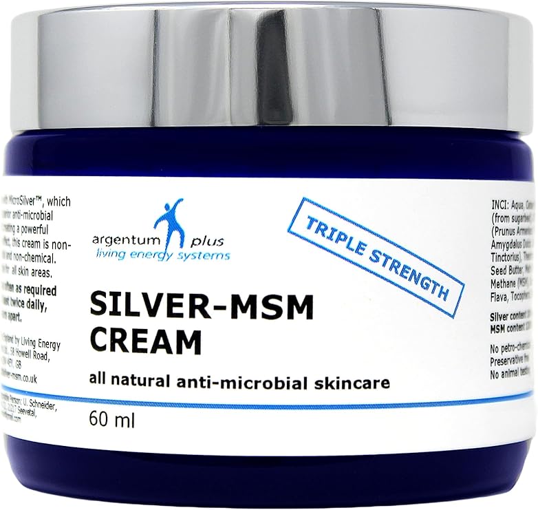Triple Strength Silver-MSM Cream 60 ml