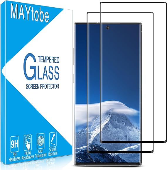 MAYtobe 2-Pack for Samsung Galaxy Note 20 Ultra Screen Protector 3D curved