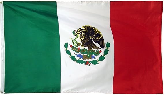 Online Stores Mexico Polyester Flag