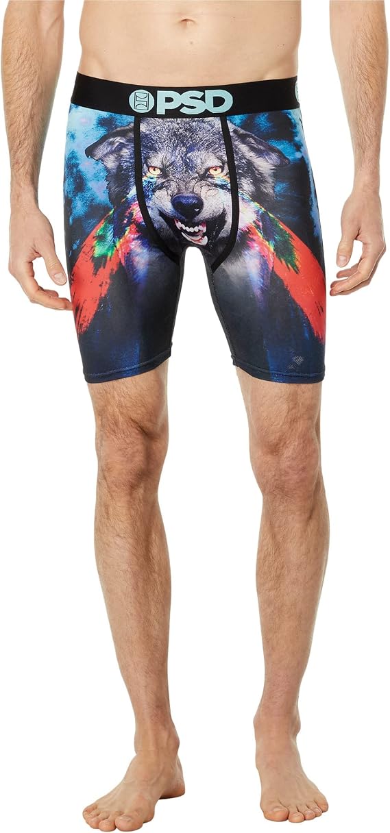 PSD Men's Alpha Boxer Briefs, Multi, XL