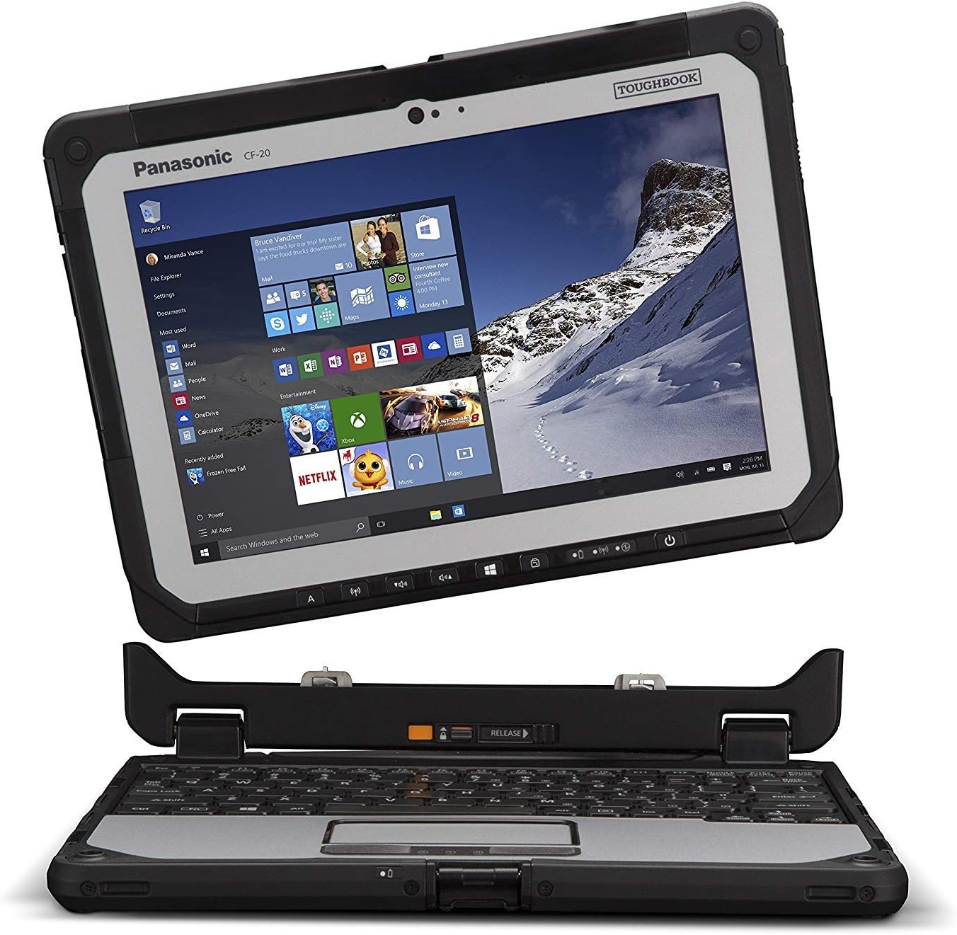Panasonic Toughbook 20 CF-20 Antiglare Antifingerprint Screen Protector