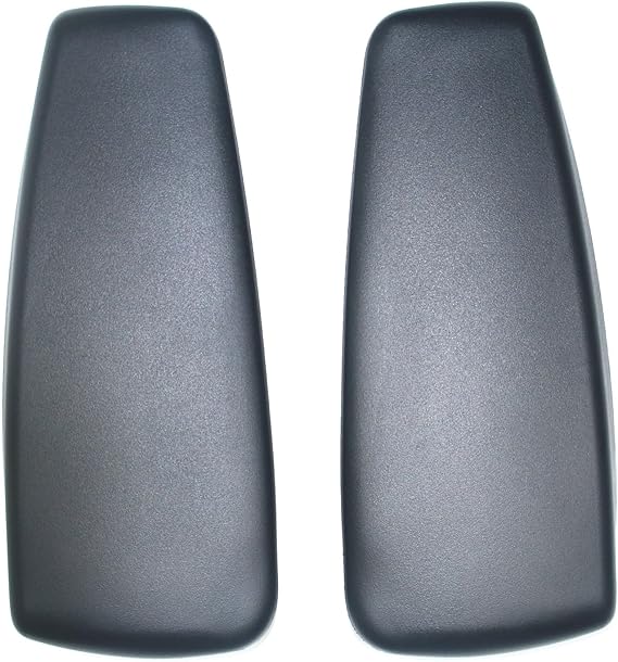 Replacement armrest Pads, Compatible with Herman Miller Embody Chair Replacement armrest Pads, Black (Pair)