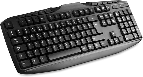 Everest Kb-250U, Multimedia Q Keyboard, Turkish, Black