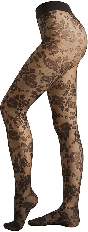 CALZEDONIA Sheer Floral Tights
