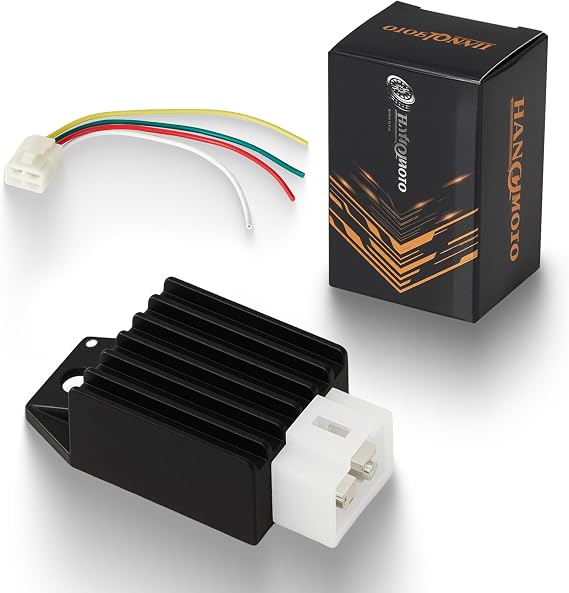 Voltage Regulator Rectifier 4 Pin 12V Full Wave for GY6 CG 50cc 125cc 150cc