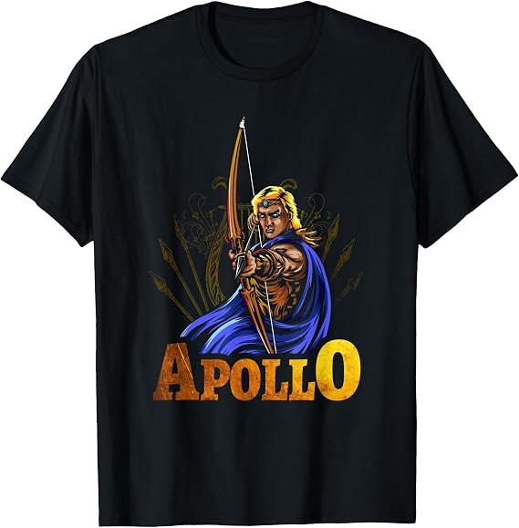 Apollo Ancient Greek Mythology Gods of Healing and Archery T-Shirt