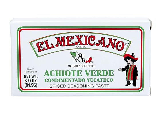 El Mexicano Achiote Paste (Green, 3.5 oz)