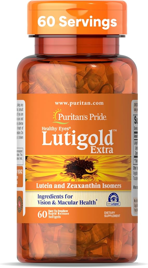 Puritan's Pride Premium Healthy Eyes LutigoldTM Extra Lutein