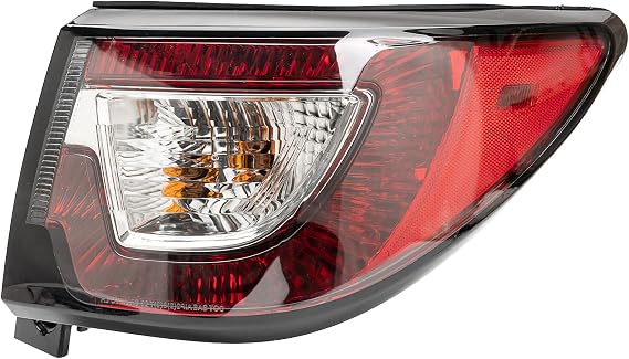 Right Tail Light Assembly Compatible With 2013-2017 Chevy Traverse | Rear Brake Lamps With Bulb Inside and wiring harness Replace# 84266020 23301757 GM2805112