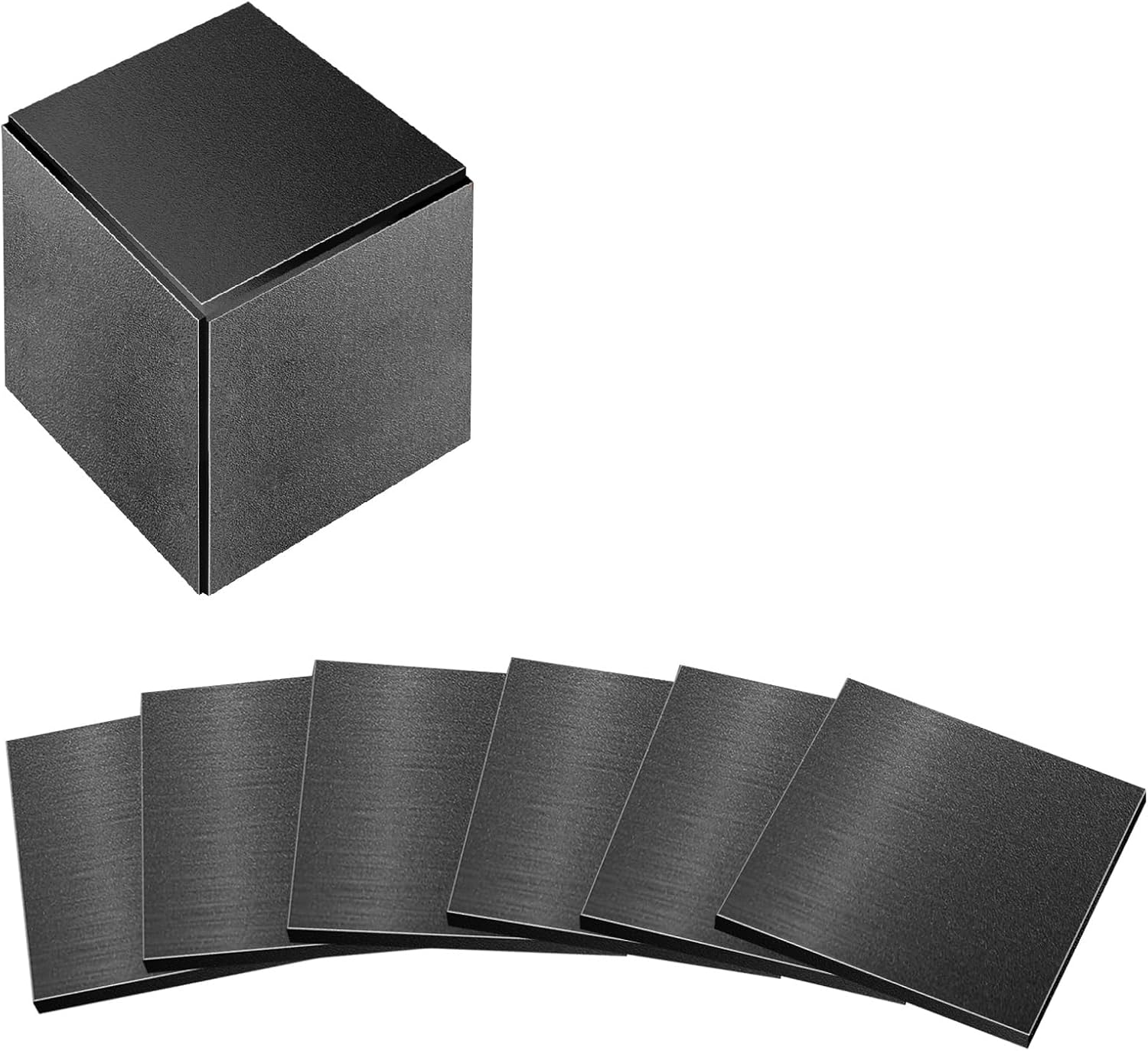 SALUINOKI Welding Coupons 3x3 11 Gauge 10 Pieces, Mild Steel Welding Practice Dice Kit, Stick Welding Starter Kit for Metal Project DIY, Mig Welding Plates for Beginners