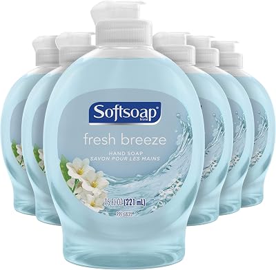Softsoap Liquid Hand Soap, Fresh Breeze - 7.5 Fluid Ounce Pack of 6