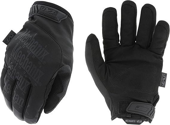 Mechanix Wear Tactical ColdWork Original Gloves Covert Black X-Large | Insulated & Water-Resistant Winter Work Gloves with Touchscreen Capability & Machine Washable Design