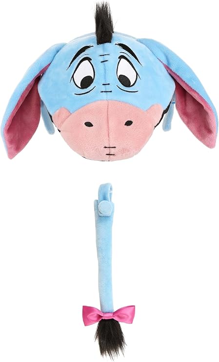 Disney Winnie the Pooh Eeyore Headband and Tail Kit - Plush Headband with Embroidered Details, Officially Licensed