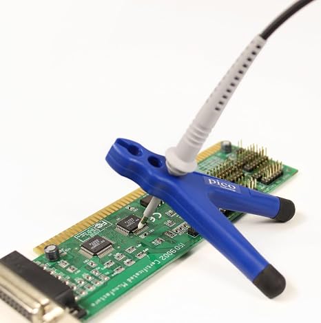 Pico Technology TA102 Two-Footed oscilloscope Probe positioner, Hands-Free Testing, Exact and Safe Positioning, Tapered Opening for Different Probe Shapes