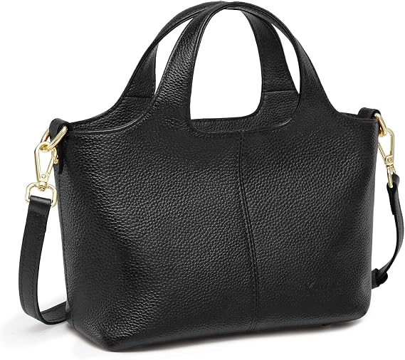 Kattee Leather Handbags and Purses for Women, Small Crossbody Bags for Women Cross Body Purses with Top Handle