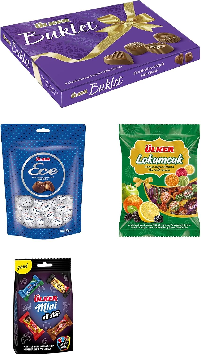 Ülker Holiday Enthusiasm Fits Home Chocolate & Candy Package