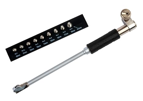 Mitutoyo 511-201 Dial Bore Gauge for Small Holes, 10-18.5mm Range, Without Dial Gauge or Protector Cover