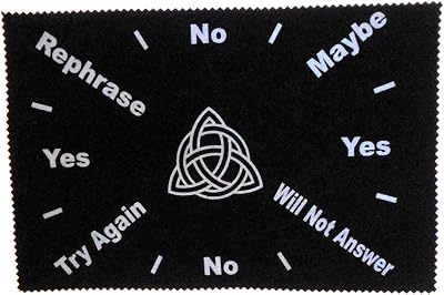 earthegy Triquetra Pendulum Divination Mat 12 x 8