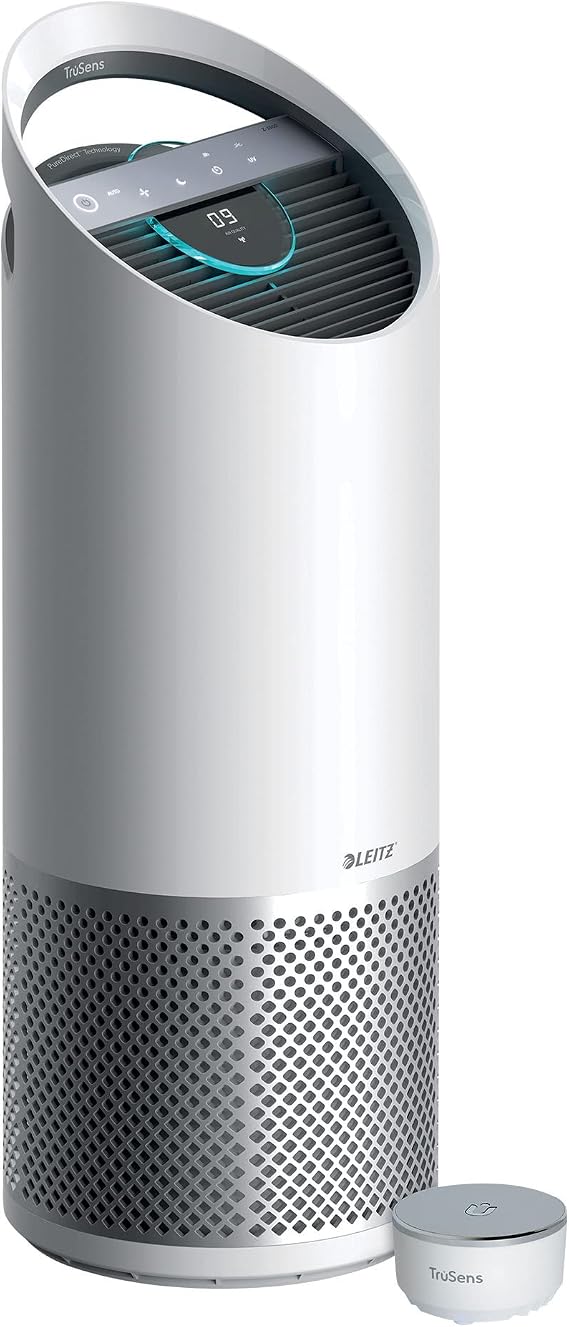 Leitz TruSens™ Z-3500H Connected SMART Air Purifier and SensorPod™ Air Quality Monitor, Spacious Rooms