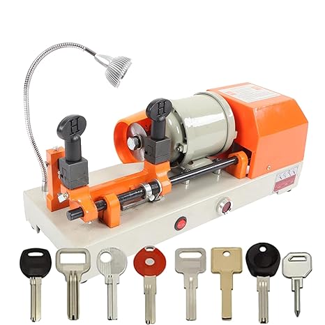 Automatic Key Cutting Machine Duplicator with 5 Duplicating Types, Accurate Adjustment & Easy Operation for Key Duplication