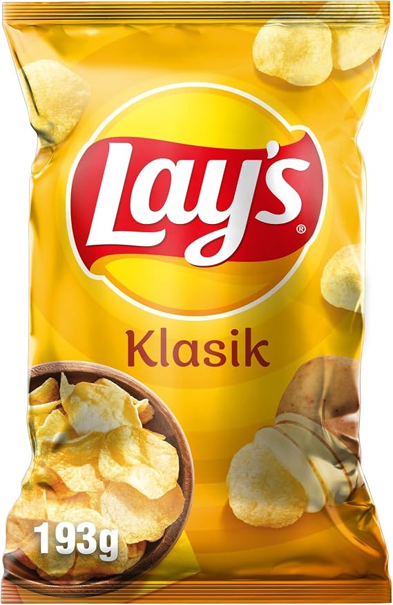 Lay's Klasik Sade Patates Cipsi Mega Boy 193 g