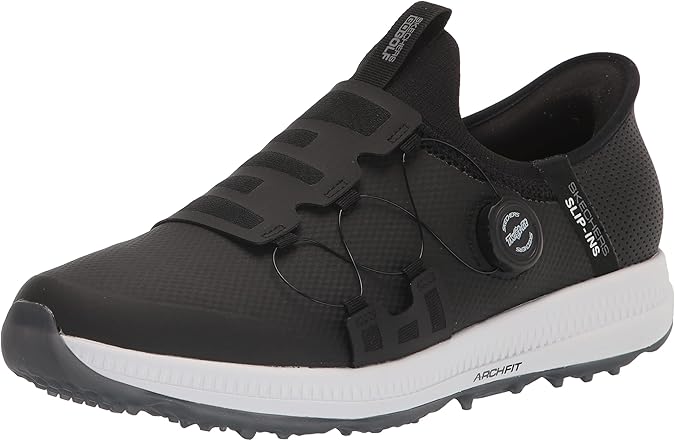 Skechers Men's Go Golf Elite 5 Arch Fit Waterproof Slip in Golf Shoe
