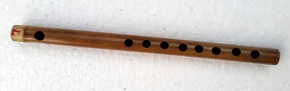 Carnatic Flute,#34;B" scale, 30 cm, Professional, Bansuri, Flute, south Indian
