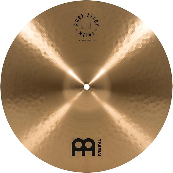 Meinl 16" Medium Crash Cymbal - Pure Alloy Traditional - Made in Germany, (PA16MC)