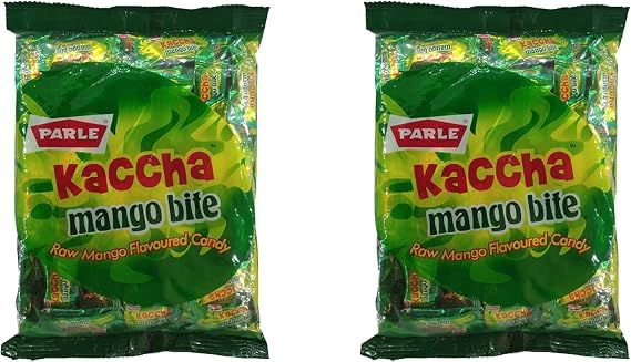 Parle Biscuits, Chocolates & Juices - Combination of Taste - Crispy & Crunchy Tea Time Snack & Drinks - Anytime & Anywhere Treat - Delicious Cracker Snacks for Kids (Kaccha Mango Bite 291g_P2)