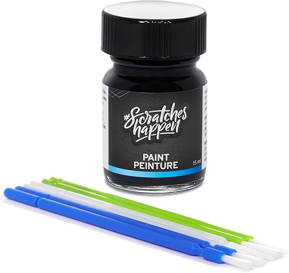 ScratchesHappen Exact-Match Touch Up Paint Kit - Moonlight Blue Metallic (LX5R/W1) for Audi - Paint Only