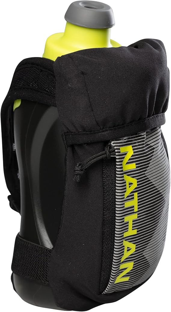 Nathan, Black/Finish Lime, Quick Squeeze, 12oz