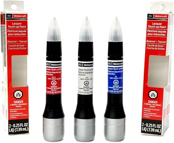 Ford PMPC-19500-7205A Genuine Touch-Up Paint, Clear/Grey, 0.5 Fl Oz (Pack of 1)
