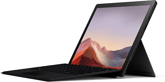 Microsoft Surface Pro 7 12.3" Touch-Screen - 10th Gen Intel Core i7 - 16GB Memory - 256GB SSD Matte Black with Black Type Cover