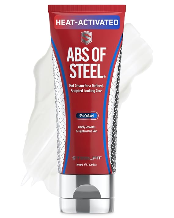 SteelFit Abs of Steel Maximum Definition Cream for Sculpting Abs