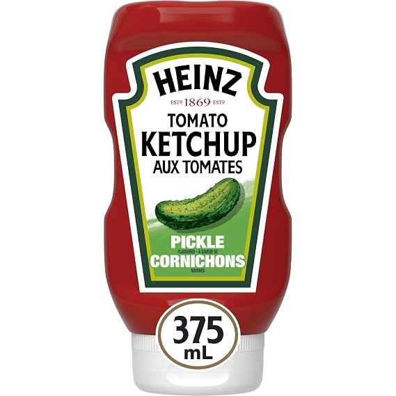 Heinz Pickle Flavored Tomato Ketchup 375ml/13 oz
