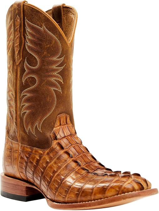 Cody James Men's Men'S Caiman Cognac 12" Exotic Western Boot Broad - Asr21-22