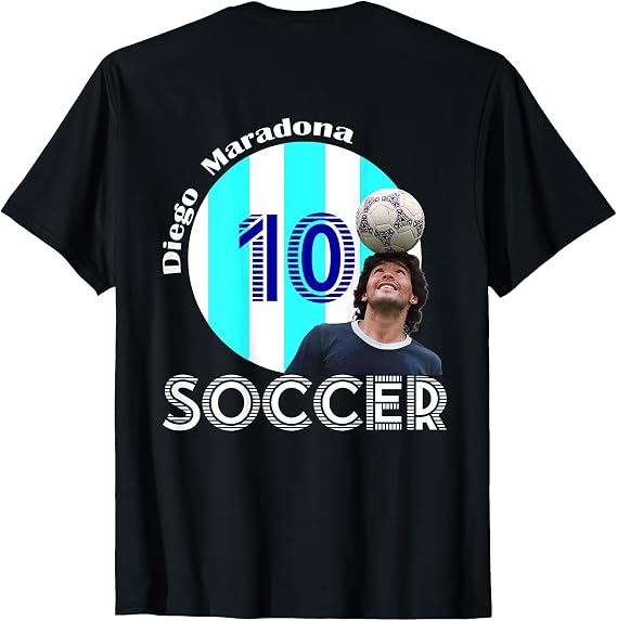Diego Maradona_004_Back Printed T-Shirt