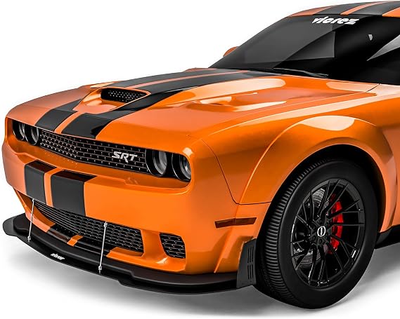 Vicrez VZW Front Bumper Lip Splitter vz101847 | Fits/Compatible With Dodge Challenger Widebody 2015-2022