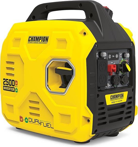 Champion Power Equipment 2500-Watt Ultralight Portable Dual Fuel Inverter Generator