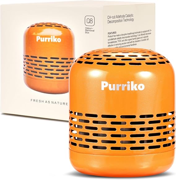 Purriko Refrigerator Deodorizer, Long-Lasting Fridge Odor Eliminator